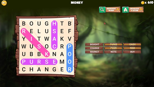 Hidden Words Puzzles : PC — 6