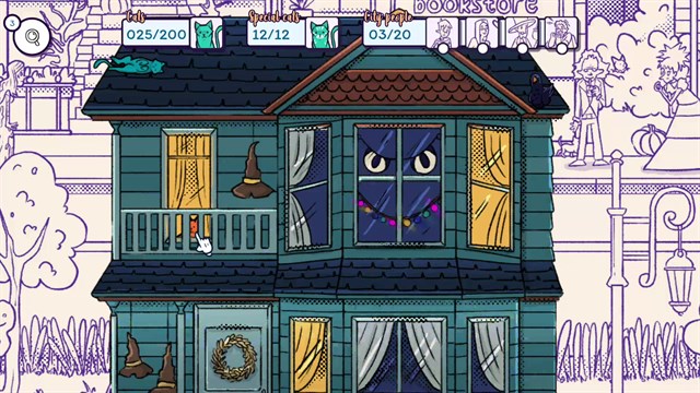 Hidden Cats in Spooky Town screenshot 3