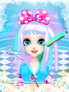 Hair Salon Games: Ice Princess screenshot 2