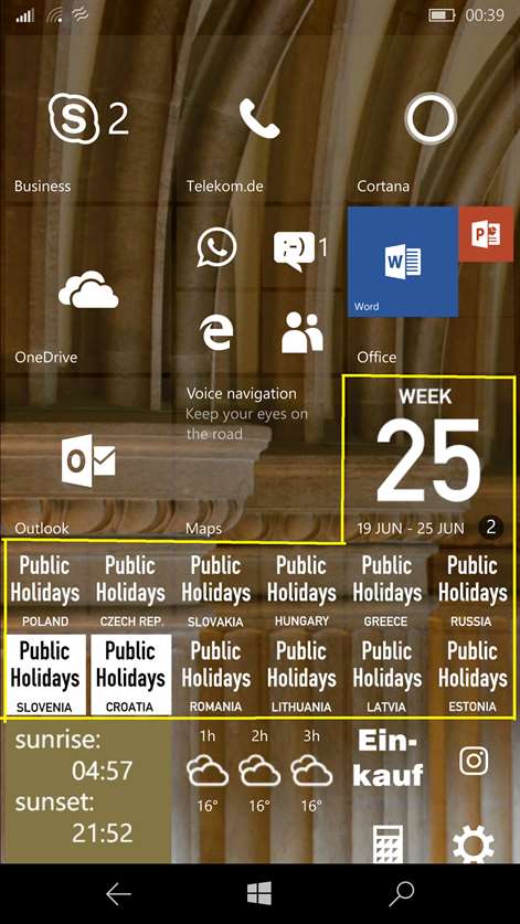 Public Holidays International Screenshots 1