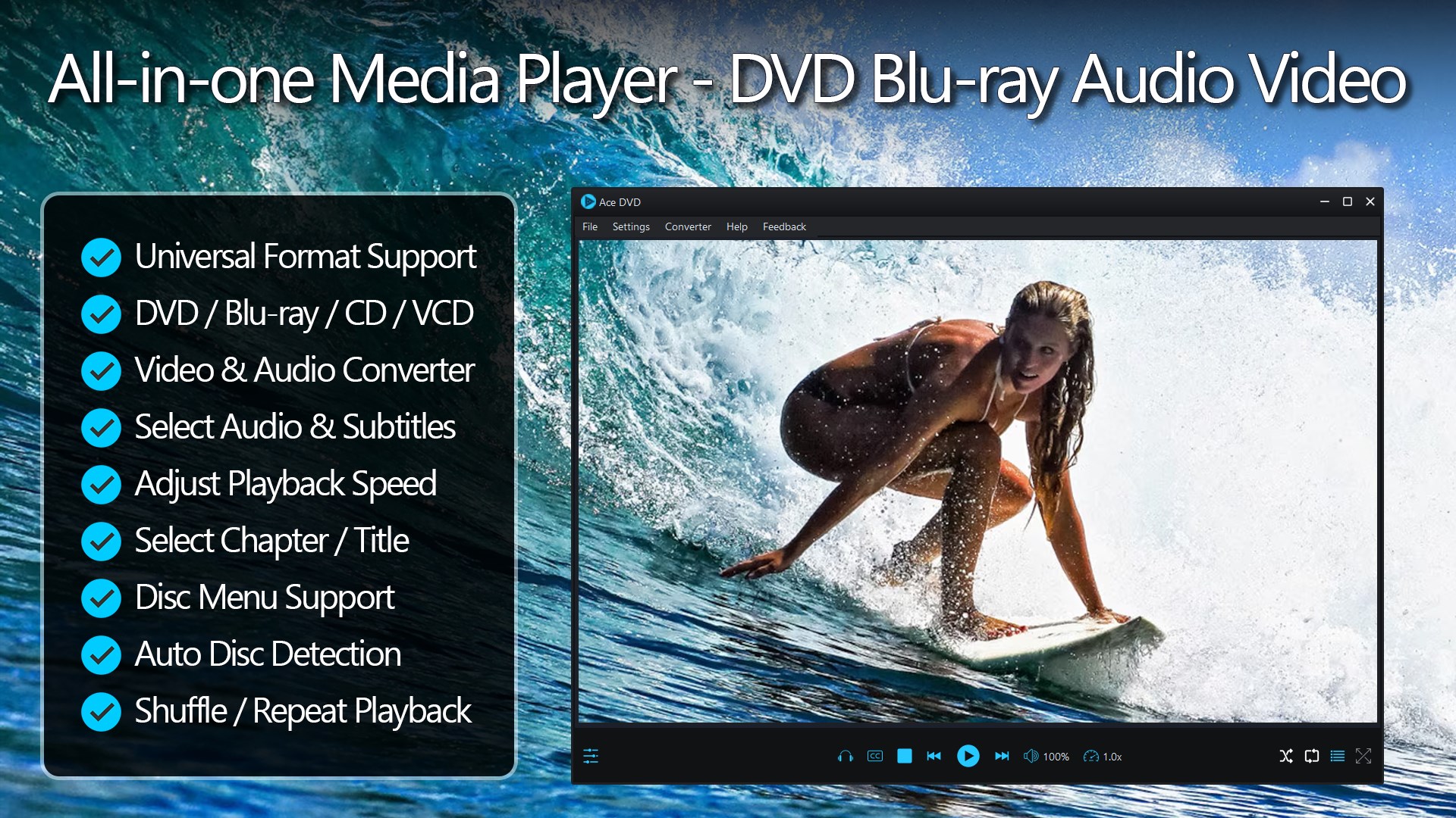 Ace DVD Player screenshot