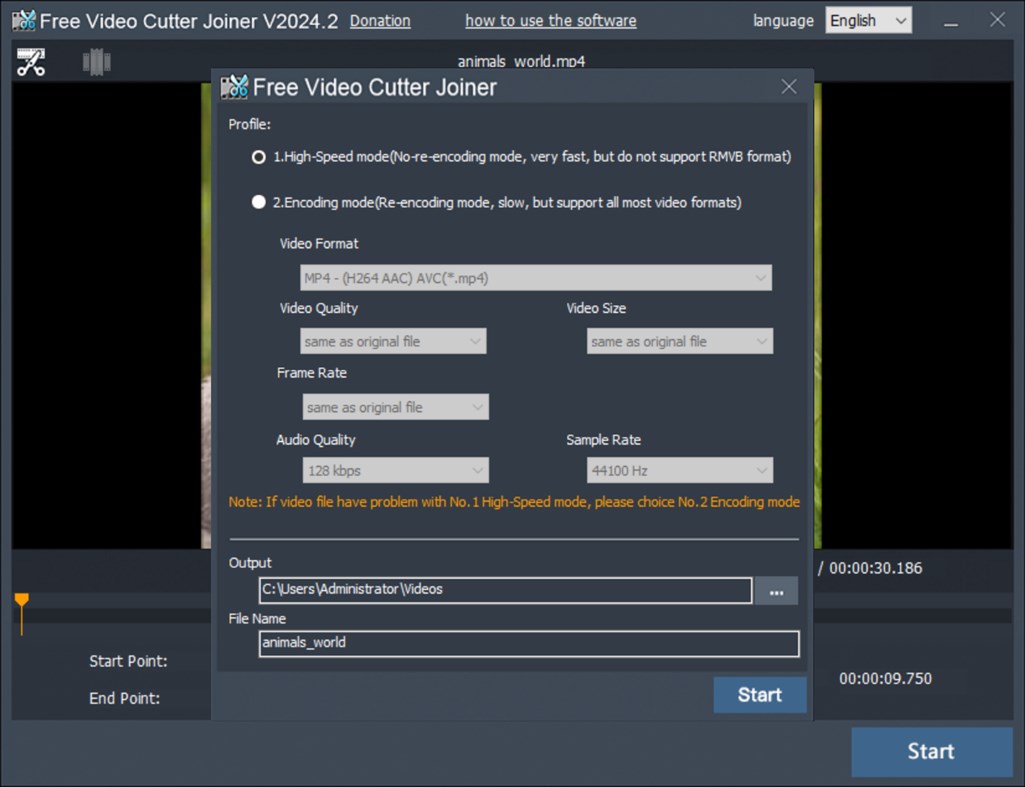 #3. Free Video Cutter Joiner (Windows) 由: dvdvideomedia