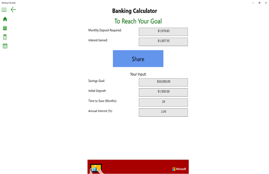 Banking Calculator screenshot 7