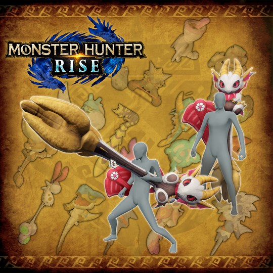 ”Stuffed Monster” Hunter layered weapon pack for xbox