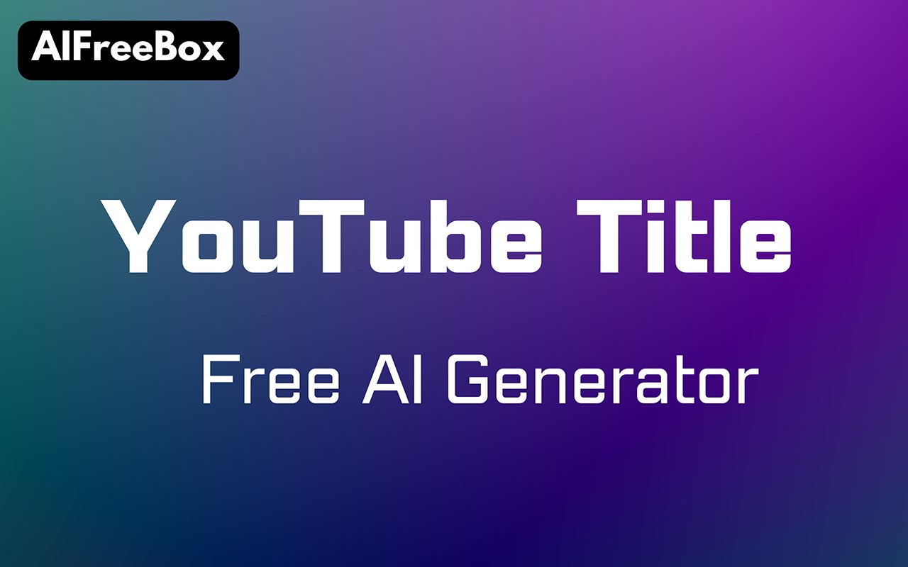 Free AI YouTube Title Generator: Boost Views