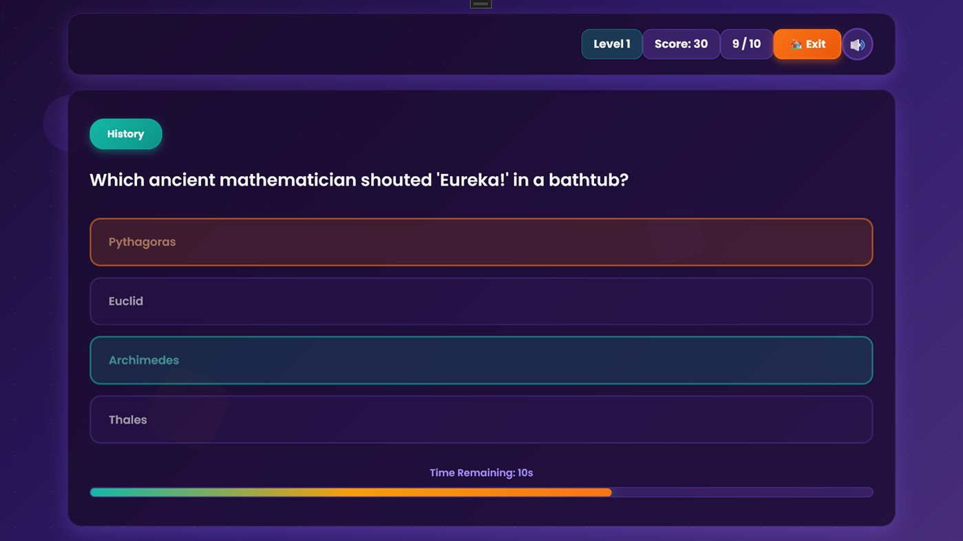#2. Math IQ Quiz (Windows) By: Cowcona