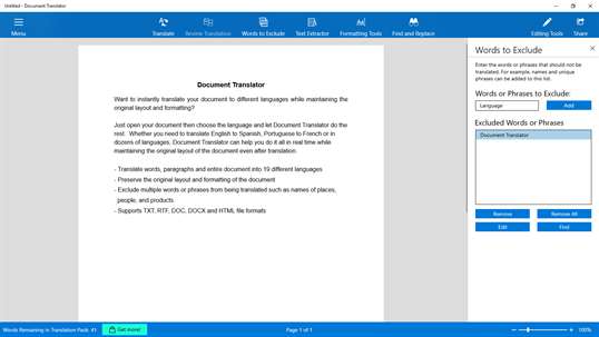 Document Translator screenshot 2