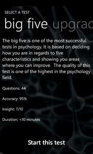 Personality Test screenshot 2