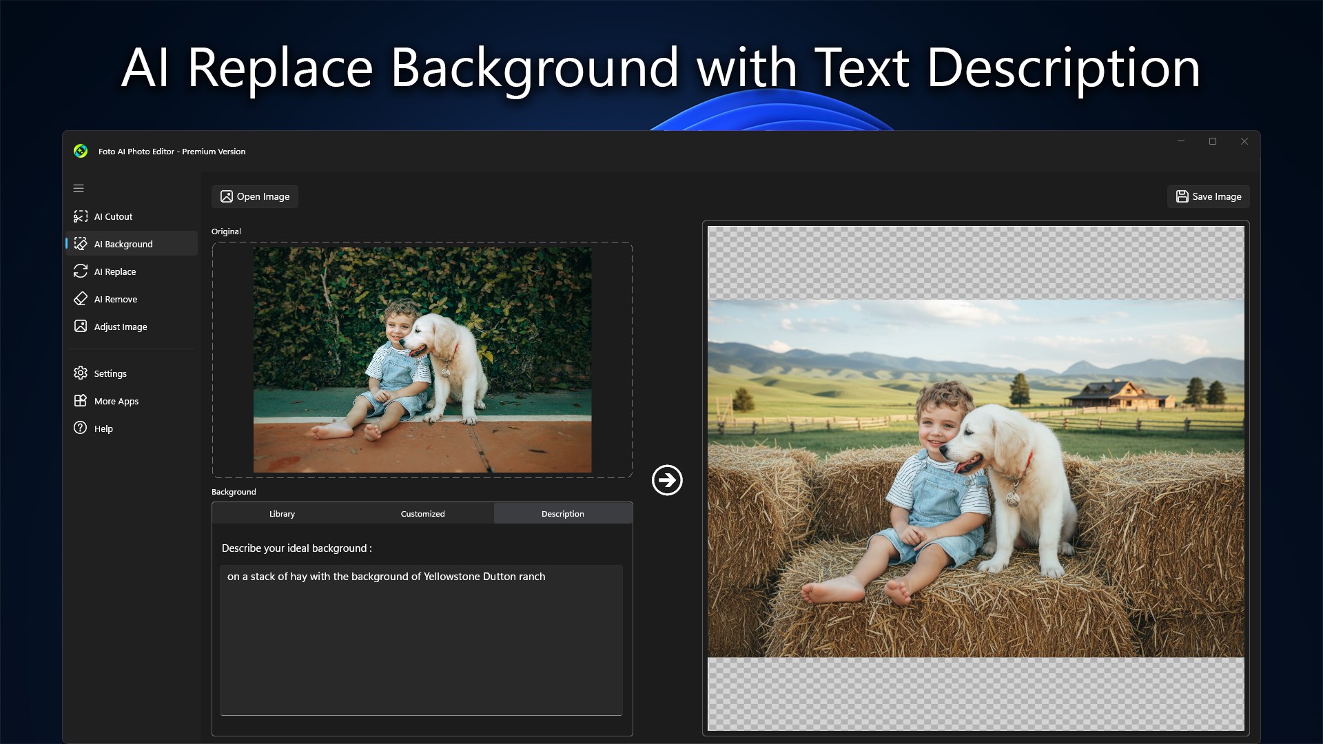 Foto AI Photo Editor - Free download and install on Windows