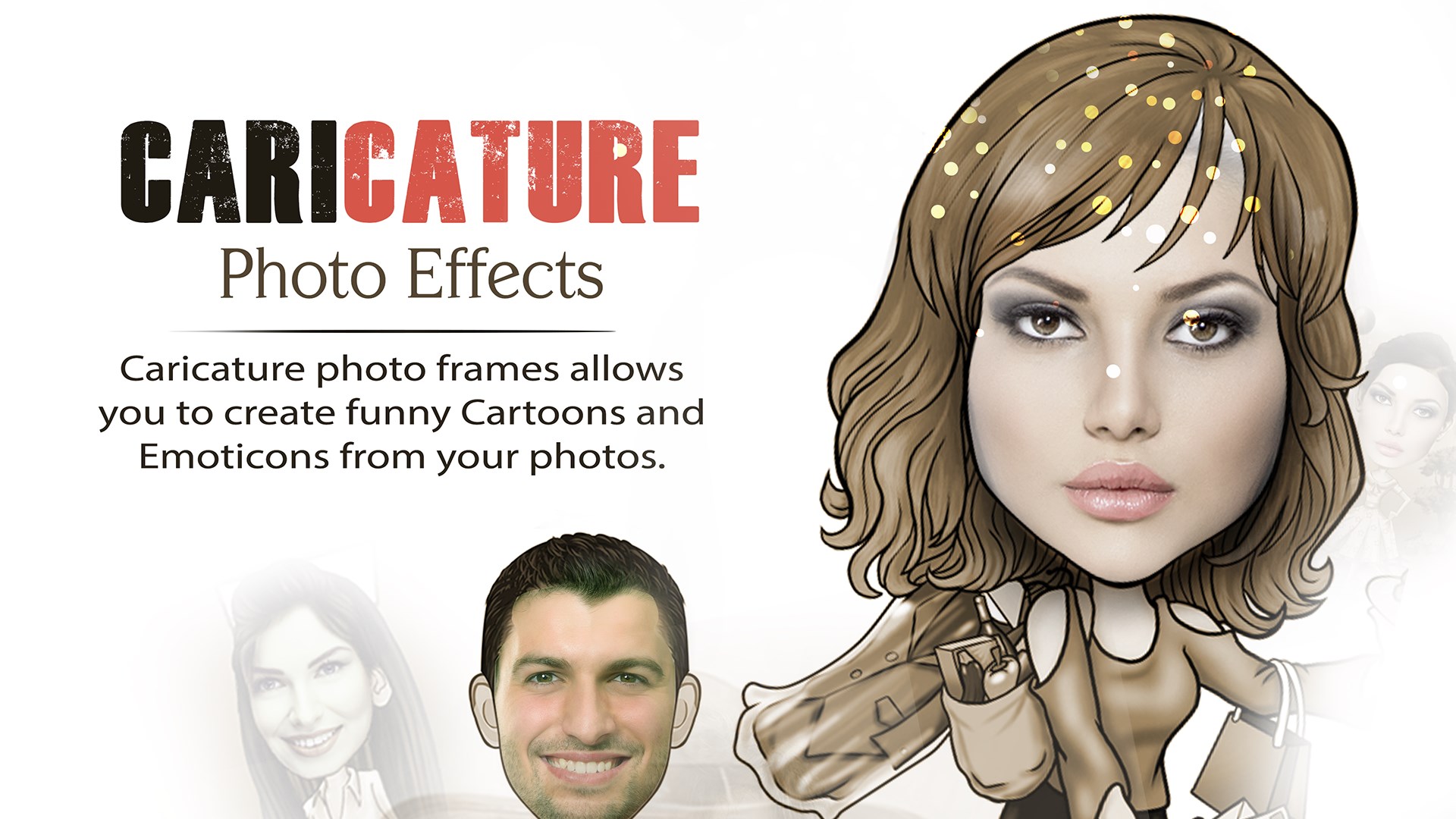 get photo into caricature microsoft store