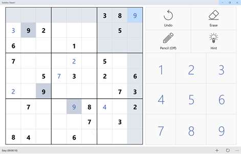 Sudoku Classic! Screenshots 1