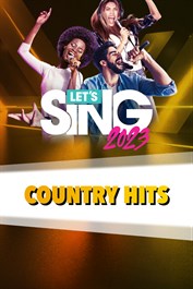Let's Sing 2023 Country Hits Song Pack