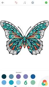 Butterfly Coloring Pages for Adults: Coloring Book screenshot 6