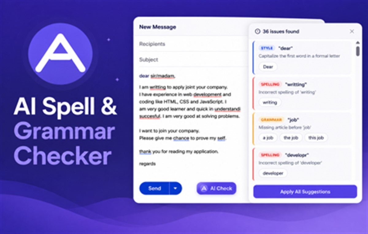AI Spell & Grammar Checker