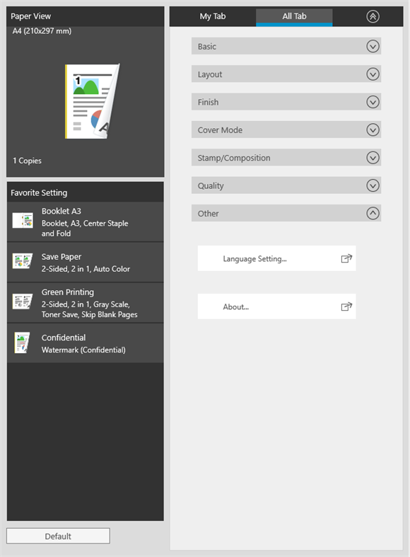 #2. KONICA MINOLTA Print Experience (Windows) By: KONICA MINOLTA INC