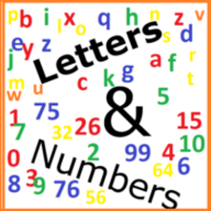 Letters And Numbers