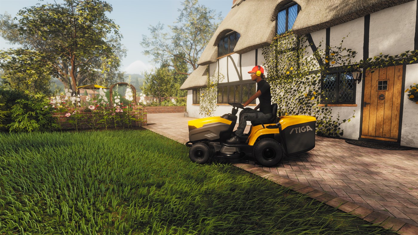#5. Lawn Mowing Simulator (Xbox) بواسطة: Curve Games
