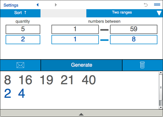 Random Number Generator RNG screenshot 3