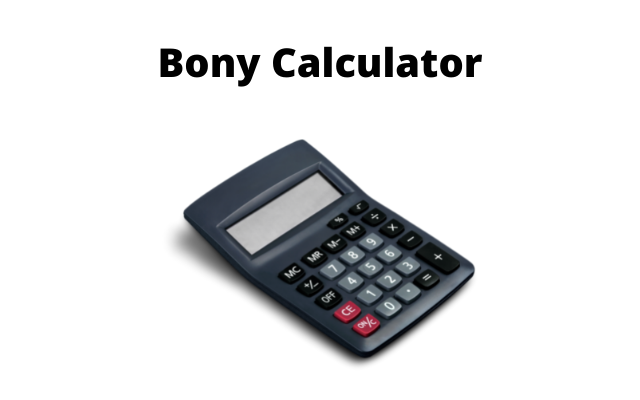 Bony Calculator