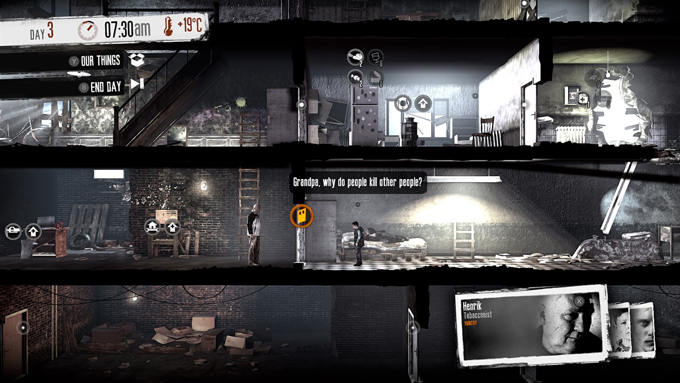 #3. This War of Mine: The Little Ones (Xbox) By: Deep Silver
