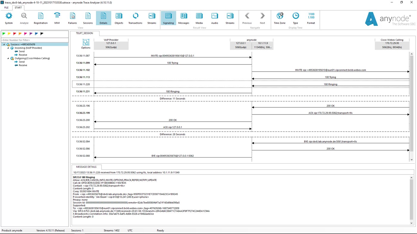 #1. anynode Trace Analyzer (Windows) 由: TE-SYSTEMS GmbH