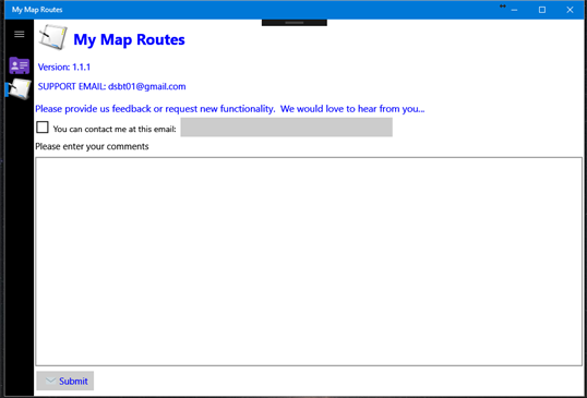My Map Routes screenshot 2
