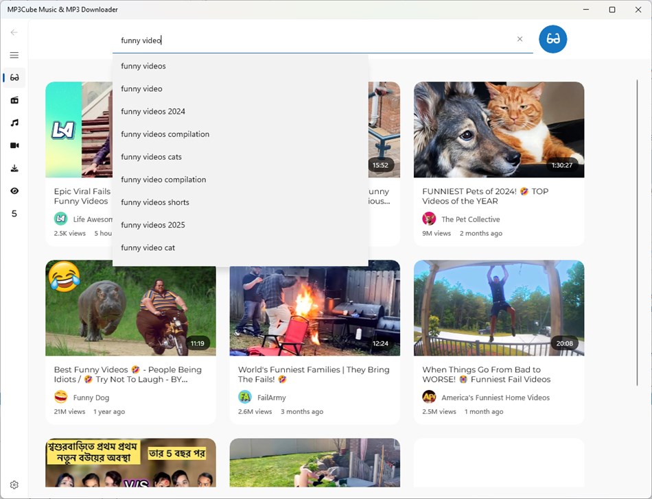 MP3Cube - MP3 Music & Video Downloader 4K (Windows) Przez: Wilson Byrne