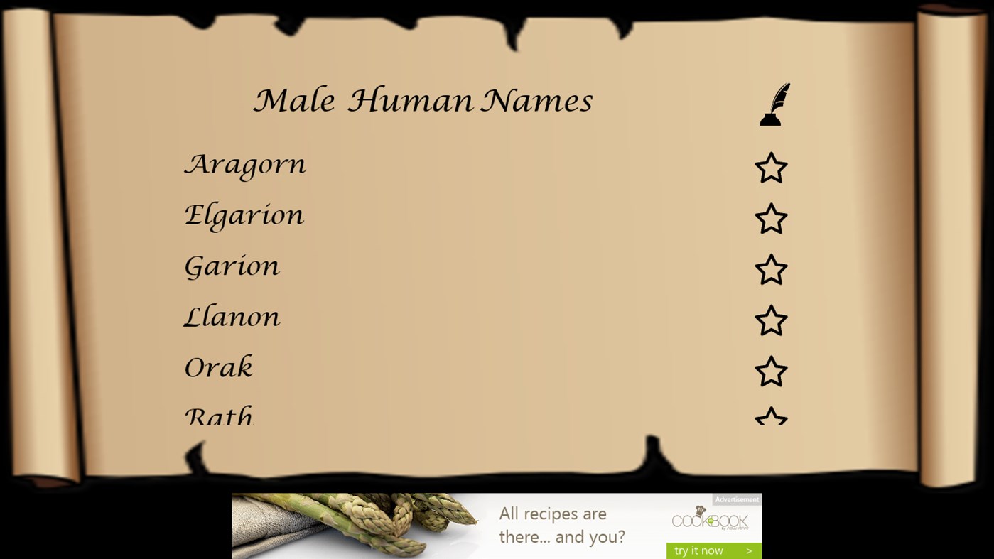 Fantasy Name Generator By Yort Windows Apps Appagg