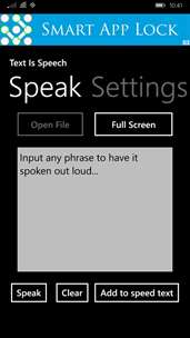 Text Is Speech screenshot 1
