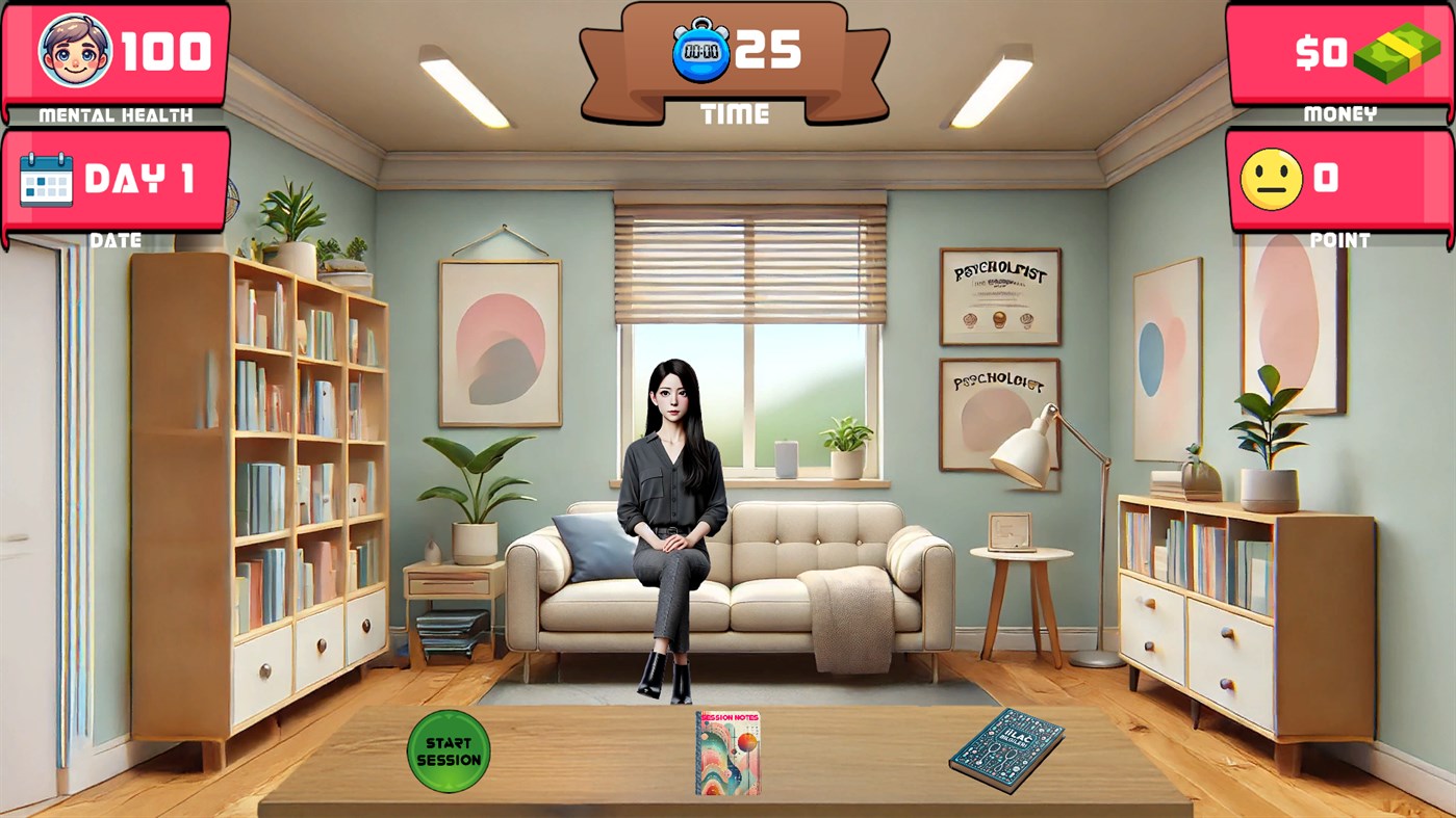 #8. Therapist Simulator (Windows) โดย: Kanuni Games Oyun Yazılım Pazarlama ve Ticaret Limited Şirketi