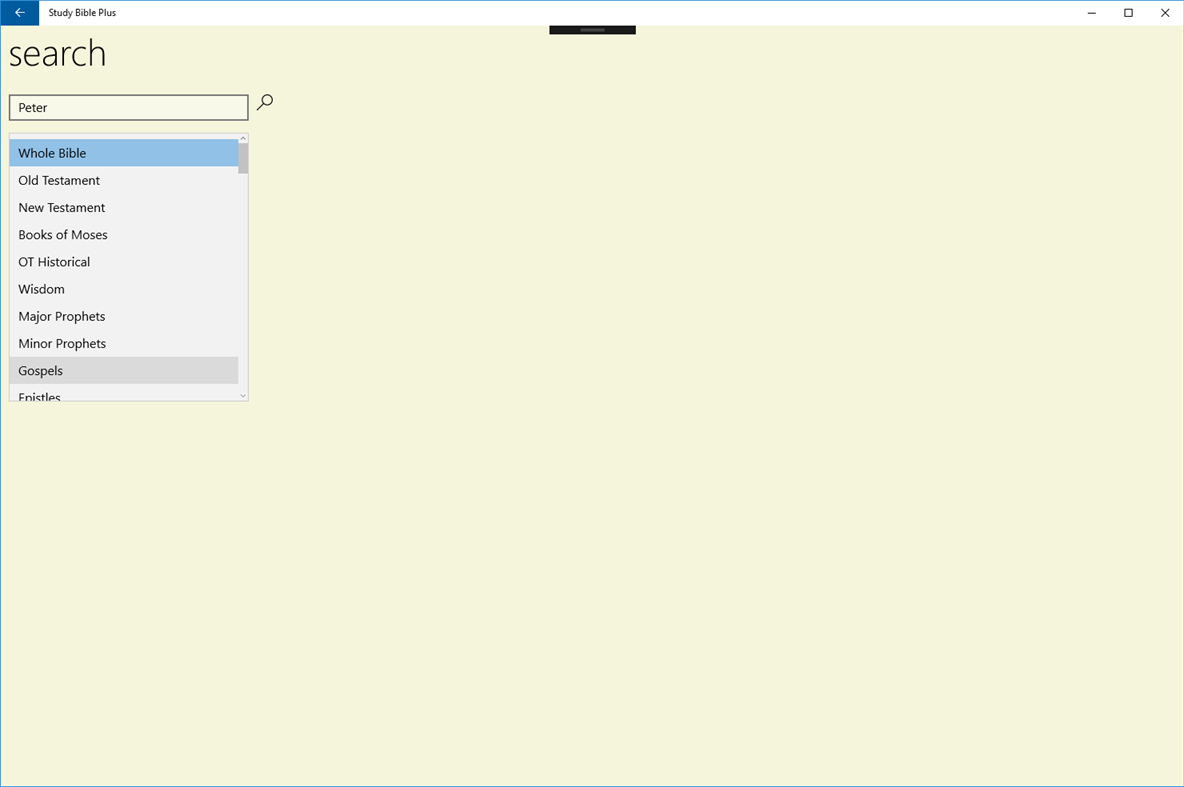 #2. Study Bible Plus (Windows) 来自: Diadochi Software