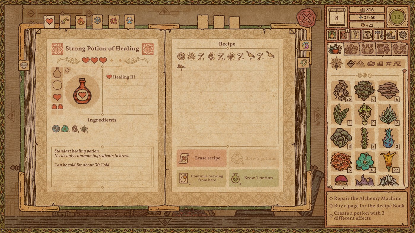 #6. Potion Craft: Alchemist Simulator (Windows) De: tinyBuild