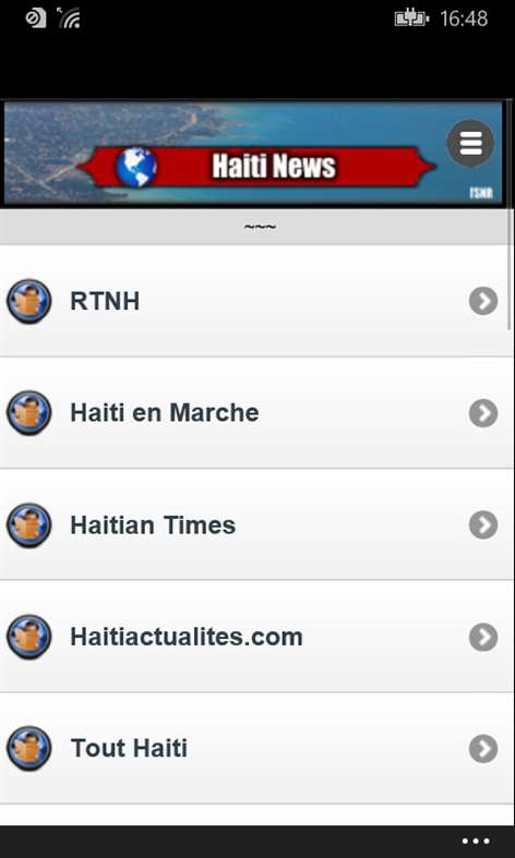 Haiti News Screenshots 1