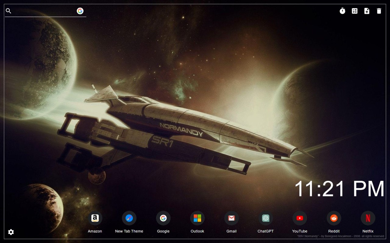 Mass Effect Wallpapers New Tab
