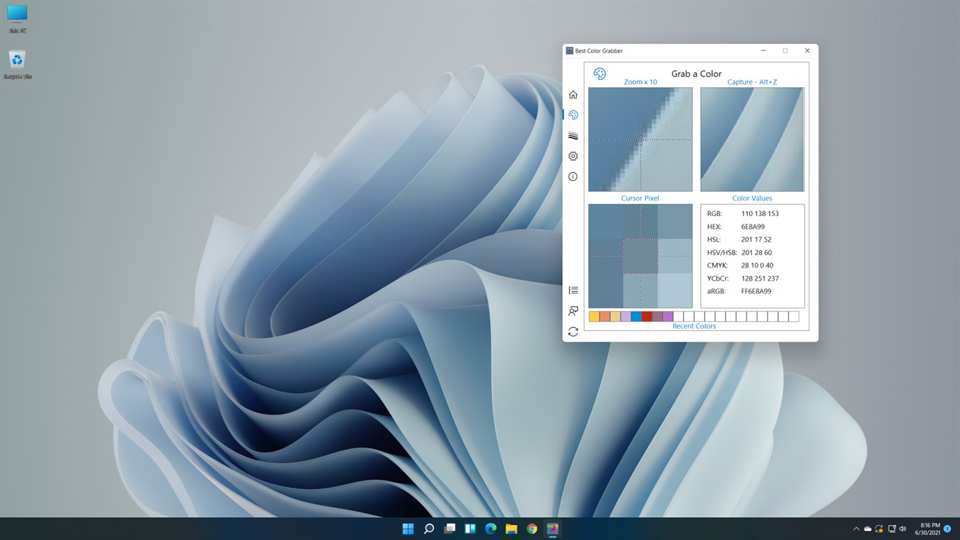 #5. Best Color Grabber (Windows) Por: Emotum