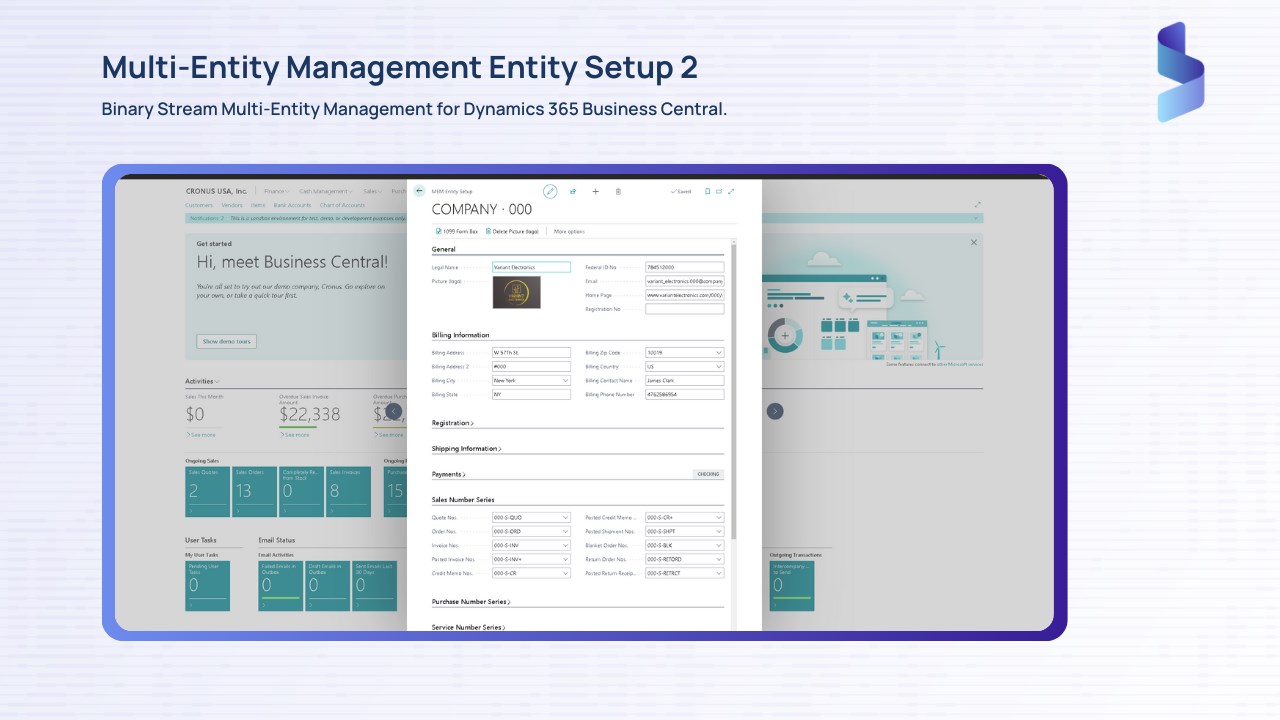 Snapshot 6 of Multi-Entity Management (AU/NZ)