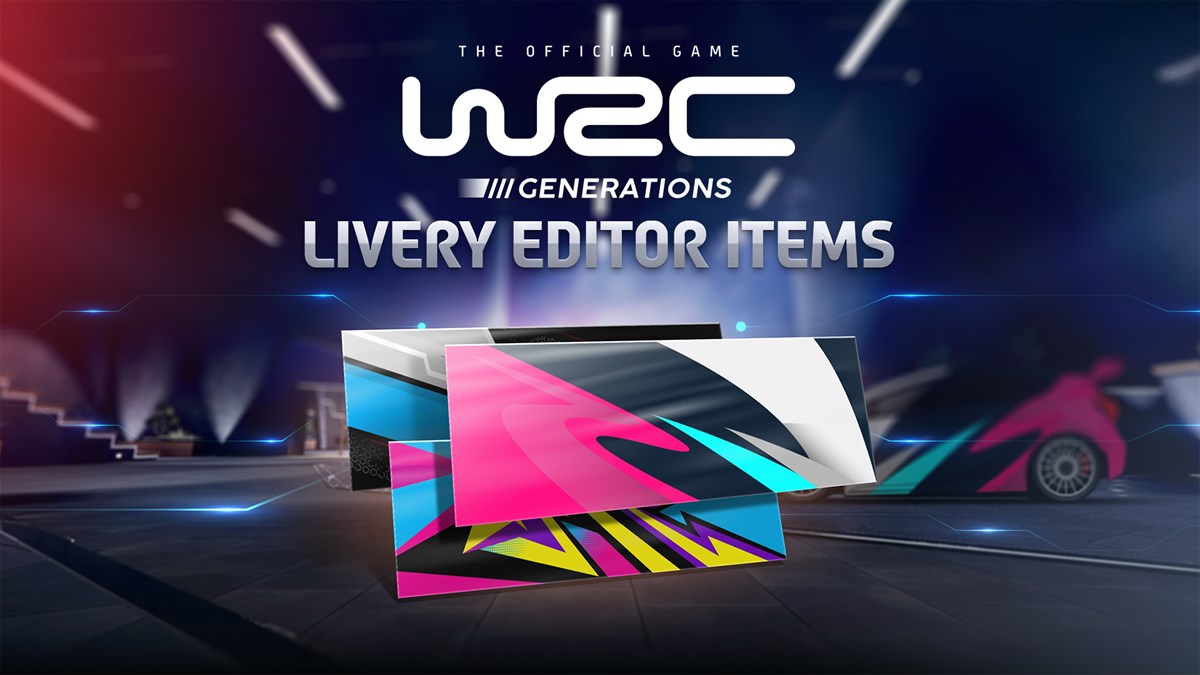 WRC Generations - Livery editor extra items