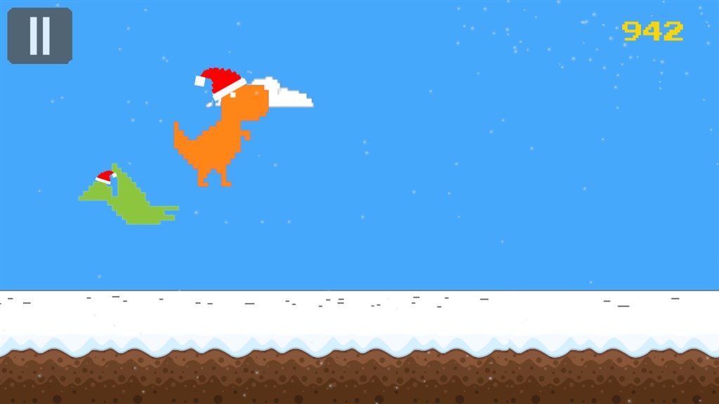 Santa T-Rex Run - HTML5 Game For Licensing - MarketJS