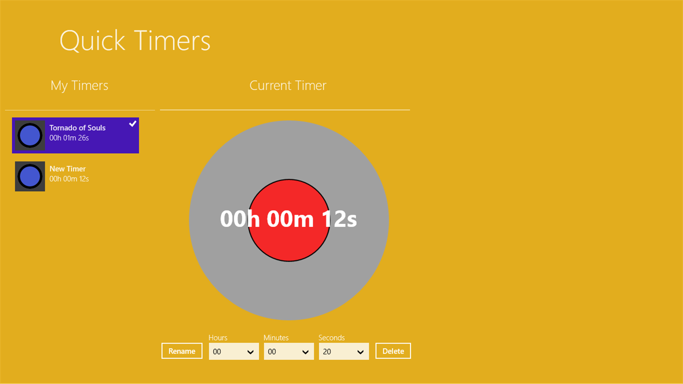 #1. Quick Timers (Windows) 게시자: Xiodine