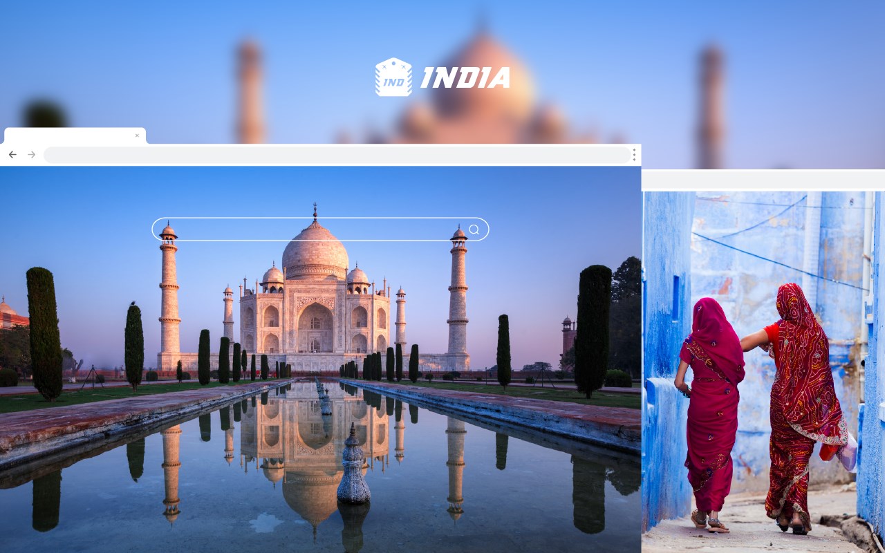 India HD Wallpapers New Tab Theme