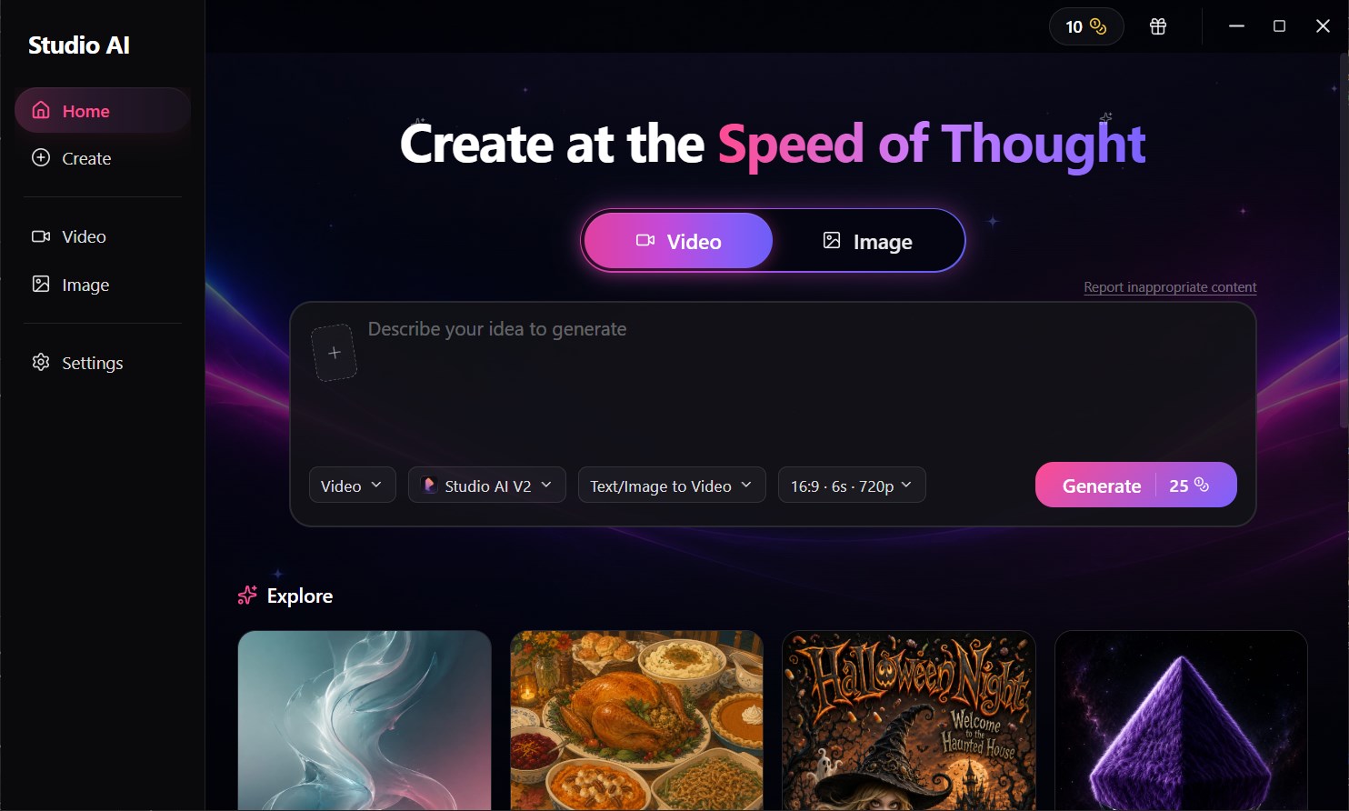AI Video & AI Image Generator screenshot