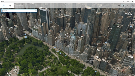 Windows Maps Screenshot