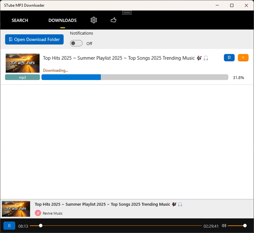 #2. STube MP3 Downloader (Windows) Által: Isabella Victoria