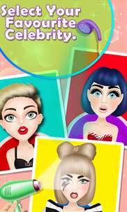 Celebrity Fashion Makeover - Beauty games screenshot 2