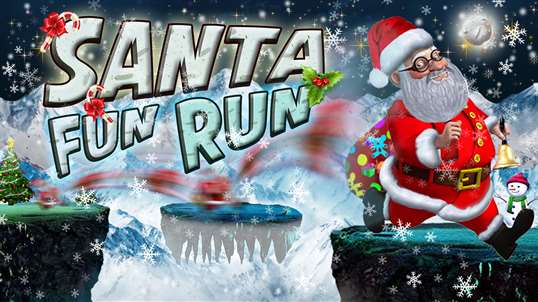 Santa Fun Run Free screenshot 1