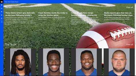 New York Giants Team Screenshots 1