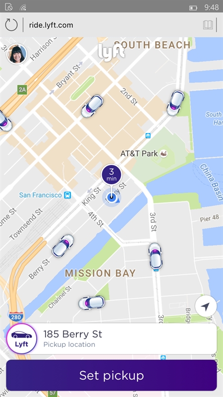 Lyft Screenshot