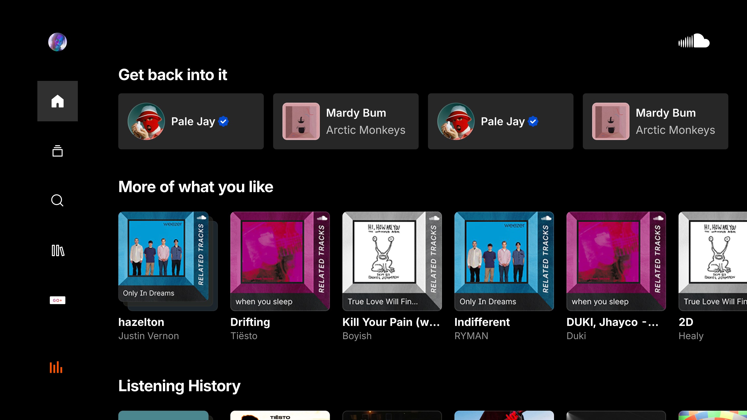 SoundCloud screenshot