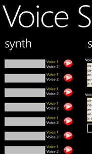 Voice Synthesizer screenshot 1