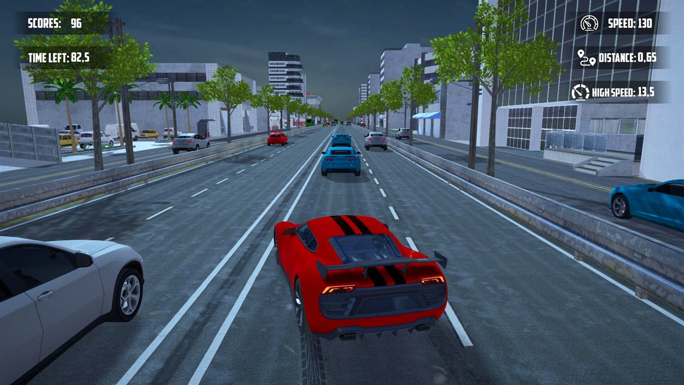 #3. Fastest Cars Traffic Racer (Windows) By: ROKITO GAMES